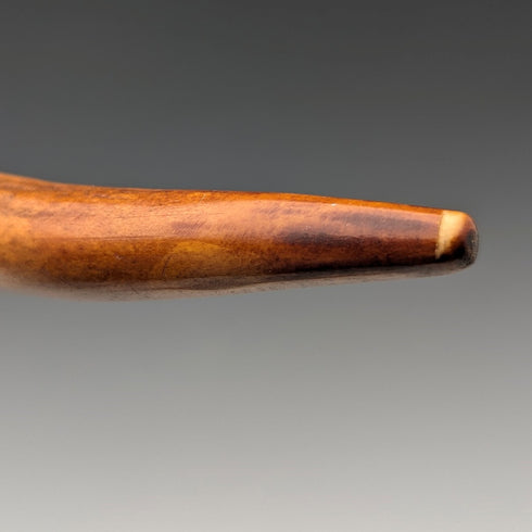 Circa 1900 British Antique Antler Handle Fish Server Set Elizabeth Jane Fairbairns