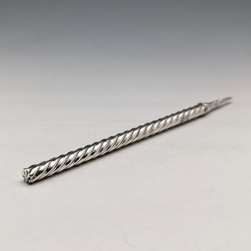 1886年 英国アンティーク 純銀製 推進式シャープペンシル Lucas&Co