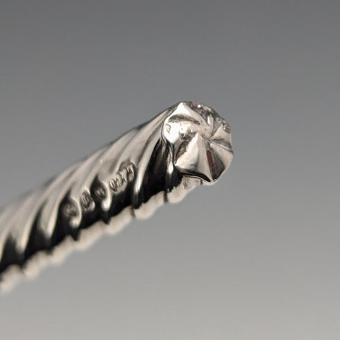 1886年 英国アンティーク 純銀製 推進式シャープペンシル Lucas&Co