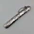 Vintage British Art Nouveau decorated sterling silver needle case