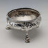 Set of 6 late 19th century British antique silver plate salt dishes