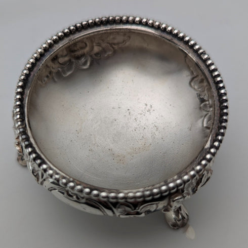 19 世紀末英國古董鍍銀鹽盤 6 件套