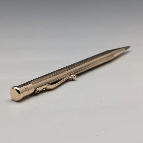 British Vintage Yard O' Red Rolled Gold Propelled Pencil in Case