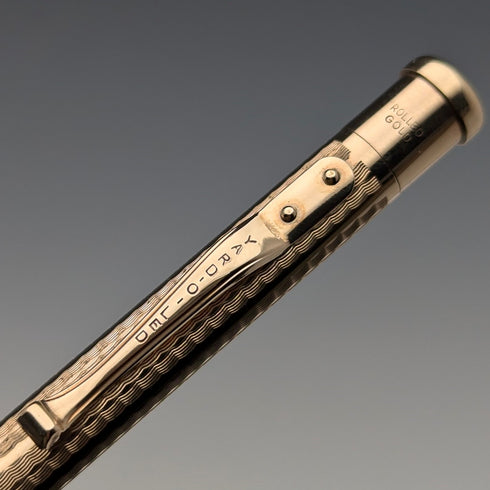 英国ヴィンテージ ヤード・オ・レッド ロールドゴールド 推進式ペンシル ケース入