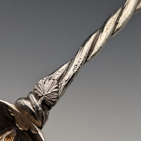 1875年頃 英国アンティーク シルバープレート製 ベリースプーン ペア