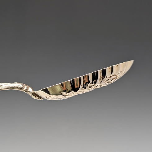 1875年頃 英国アンティーク シルバープレート製 ベリースプーン ペア