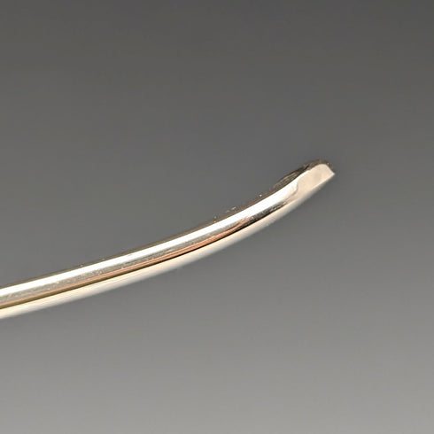 Circa 1900 British antique silver plate fish cutlery set of 6 in wooden box