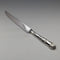 1962 British Vintage Sterling Silver Handle Cake Knife Queens Pattern