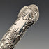 1962 British Vintage Sterling Silver Handle Cake Knife Queens Pattern