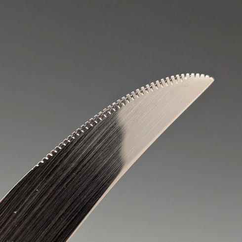 Antique British Antler Handle Steak Cutlery Set of 6 Pairs Harrison Fisher & Co.