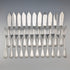 1900 French antique silver plate cutlery set, 11 pairs, SFAM