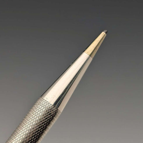 1955 British Yard O'Red Sterling Silver Push-Pull Pencil in Case
