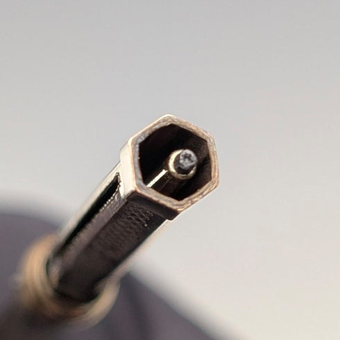 1900年頃 アンティーク ゴールドプレート 推進式ペンシル 82-105mm