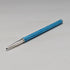 Vintage Sterling Silver & Blue Guilloche Enamel Mini Push-Pull Pencil