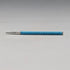 Vintage Sterling Silver & Blue Guilloche Enamel Mini Push-Pull Pencil