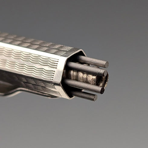 1960年 英国 ヤード・オ・レッド 純銀製 推進式ペンシル ヘキサゴンタイプ