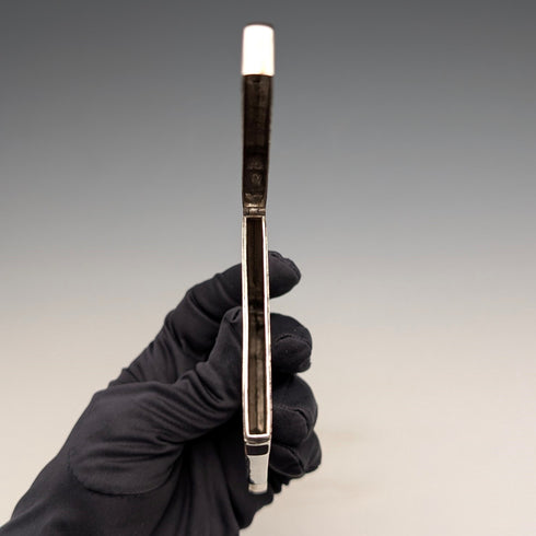 1880年 英国アンティーク 純銀製 カードケース 72g Hilliard & Thomason 極美品