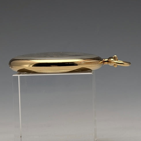 1940年頃 ヴィンテージ ユリス・ナルダン 懐中時計 18金ケース 動作良好 ケース・保証書付