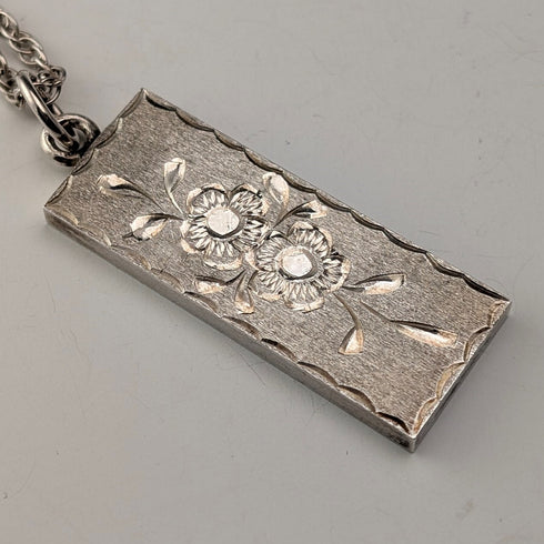 1979 年英國純銀錠吊墜 1/2 盎司純銀項鍊