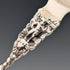 1902 British antique sterling silver spoon pair 110g John Millward Banks