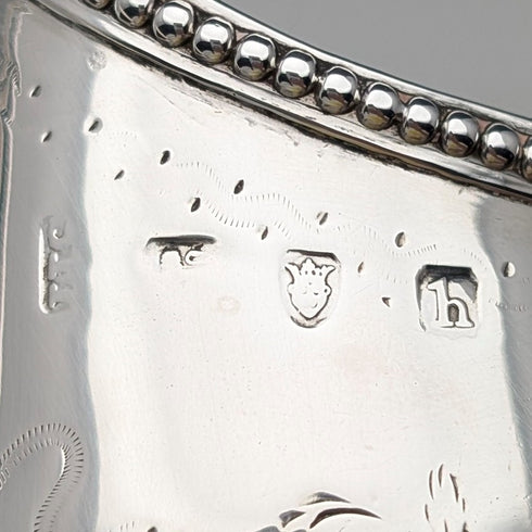 1783年 英国アンティーク 純銀製クリームジャグ 113g Samuel Meriton II