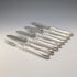 1907 British Antique Silver Plate Cutlery Pair of 4, Walker & Hall