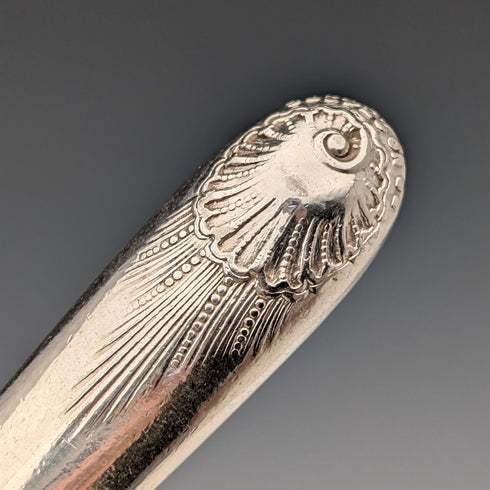 1907 British Antique Silver Plate Cutlery Pair of 4, Walker & Hall