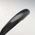 Antique British black shaft curved handle walking stick 90cm