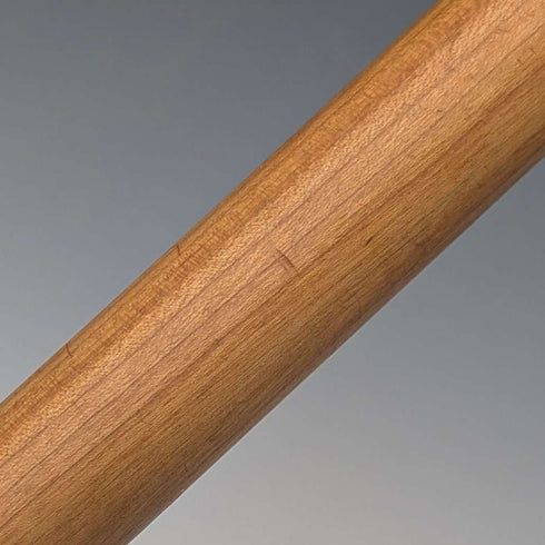 ヴィンテージ 極太タンシャフト 純銀丸ハンドル ステッキ 杖 86cm