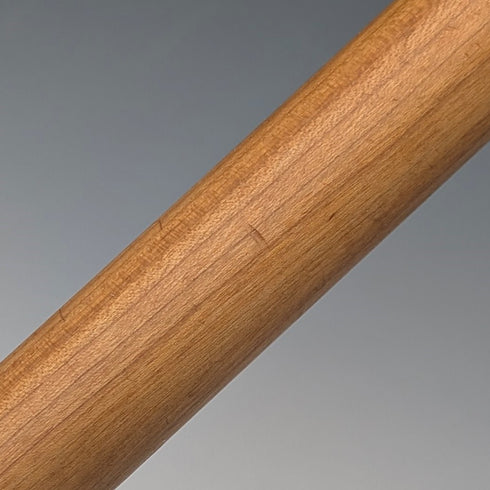 ヴィンテージ 極太タンシャフト 純銀丸ハンドル ステッキ 杖 86cm