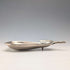 Vintage British silver plate pear-shaped nut dish