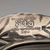 Vintage British silver plate pear-shaped nut dish