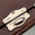 1907 British antique sterling silver decorated small leather wallet and coin purse Boots Pure Drug Company