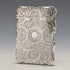 1873 British antique sterling silver card case, 91g, Colen Hewer, Cheshire