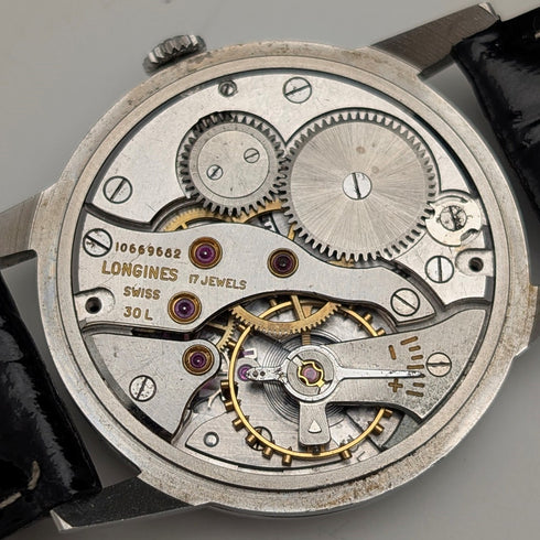 1958年 ロンジン Ref8888 紳士用 機械式腕時計 Cal30L 35mmステンレスケース