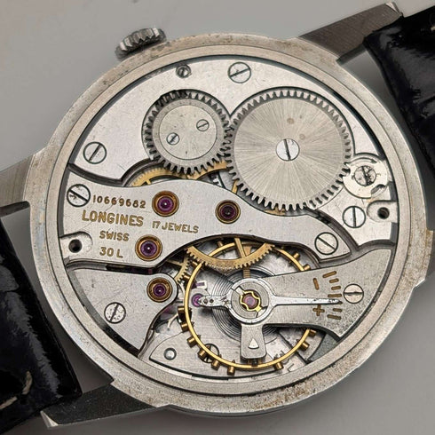 1958年 ロンジン Ref8888 紳士用 機械式腕時計 Cal30L 35mmステンレスケース