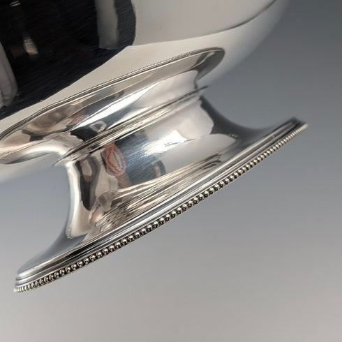 約 1900 年英國古董鍍銀籃子帶活動手柄 Roberts&Belk