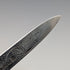 1846 British antique penknife with white mother-of-pearl handle and pure silver engraved blade by Aaron Hadfield