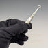 1896 British antique white mother-of-pearl handle pure silver button hook Arthur Worral Staniforth
