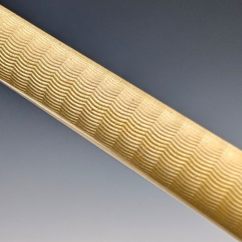 1930 British vintage sterling silver & guilloche enamel push-type pencil