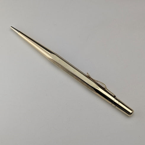 British Vintage Lifelong Rold Gold Push-type Mechanical Pencil