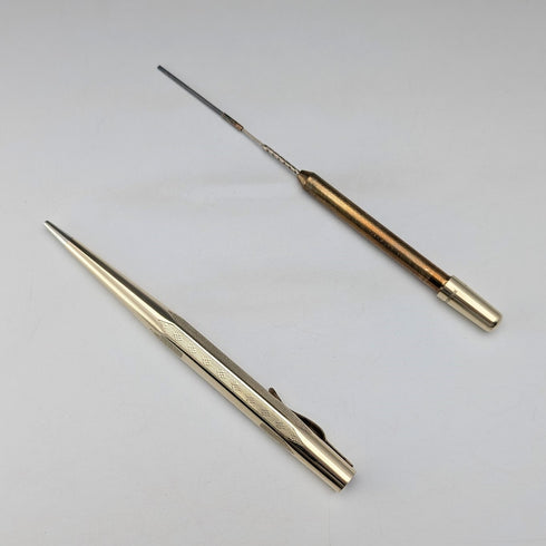 British Vintage Lifelong Rold Gold Push-type Mechanical Pencil