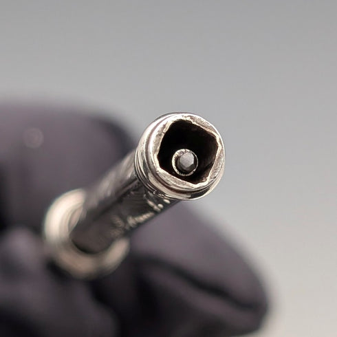 Circa 1908 British antique pure silver push-type pencil 59-81mm Francis Webb