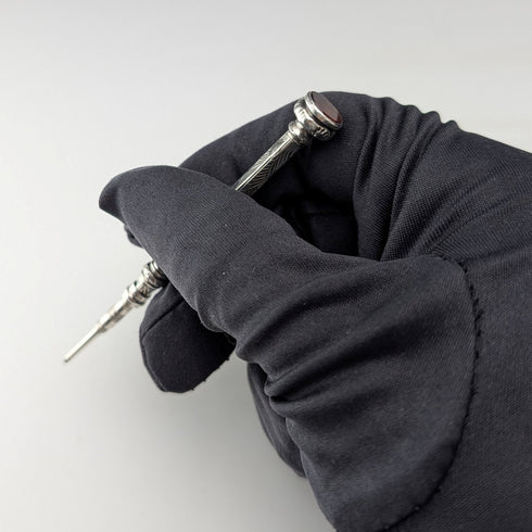 Circa 1908 British antique pure silver push-type pencil 59-81mm Francis Webb