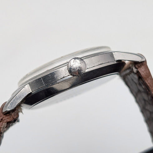 Zenith circa 1950 Men's Automatic Wristwatch Cal133 35mm Stainless Steel Case Good Working Condition