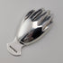 2014 British sterling silver hand-shaped tea caddy spoon by Francis Howard