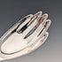 2014 British sterling silver hand-shaped tea caddy spoon by Francis Howard