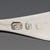 1801 British antique sterling silver tea caddy spoon