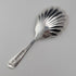 1876 British antique sterling silver tea caddy spoon by Josiah Williams