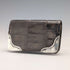1903 British antique sterling silver decorated small leather wallet with coin purse